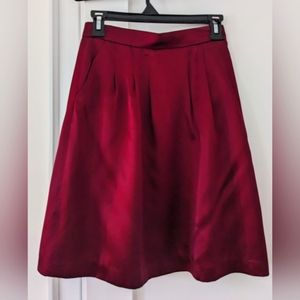 Tristan XS satin skirt